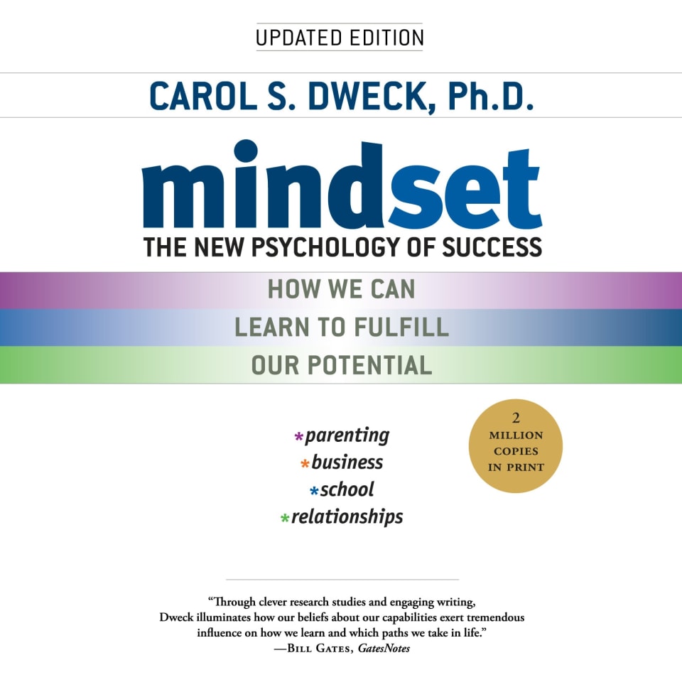 Mindset - Audiobook, by Carol S. Dweck