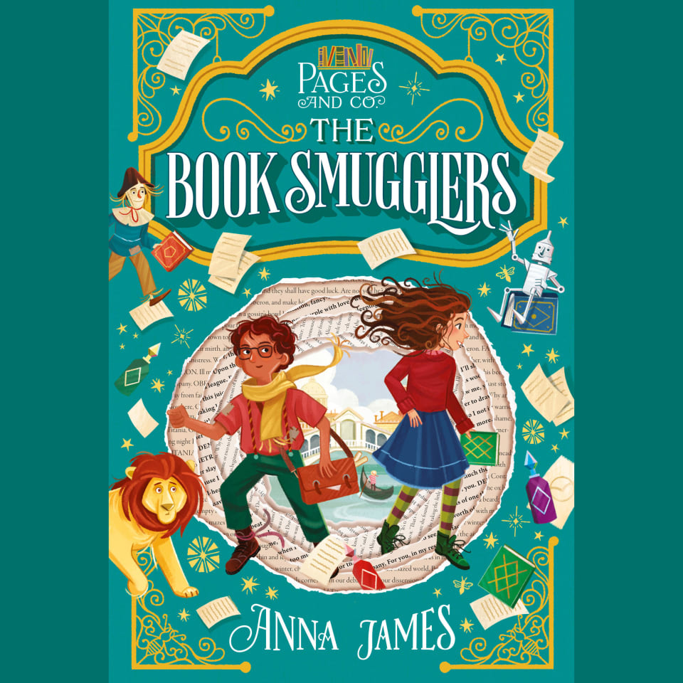 Pages  Co The Book Smugglers  Audiobook by Anna James