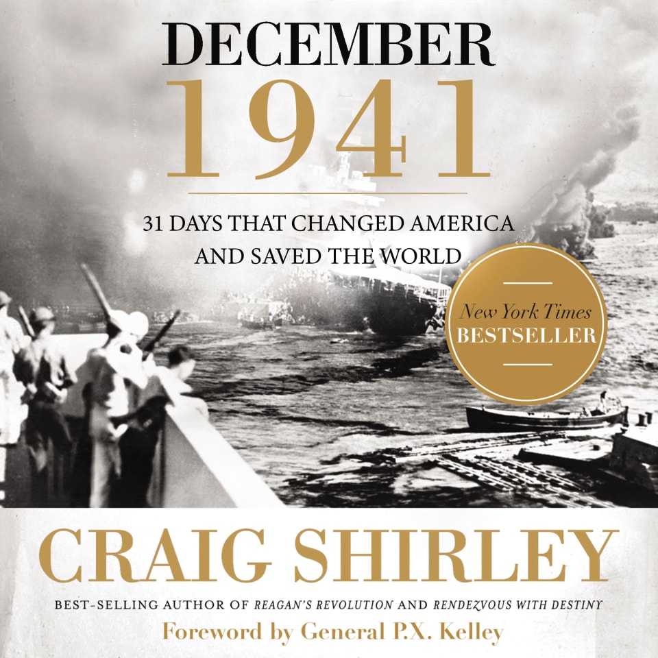 December 1941 by Craig Shirley & P.X. Kelley Audiobook (No