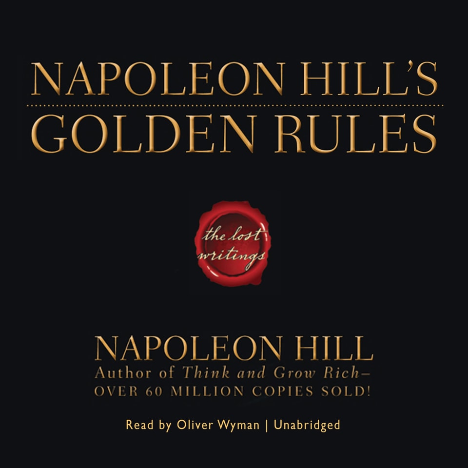 Napoleon Hills Golden Rules By Napoleon Hill Audiobook