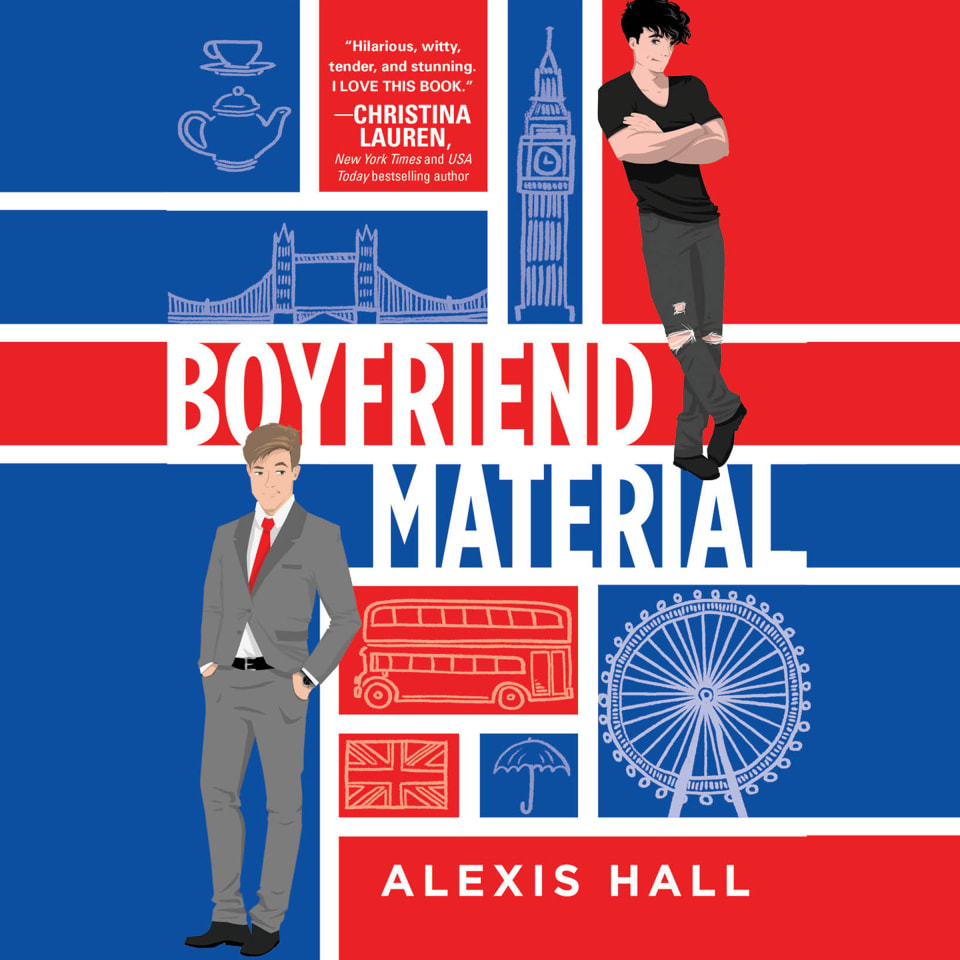 Review: Boyfriend Material by Alexis Hall - Cozy Critiques