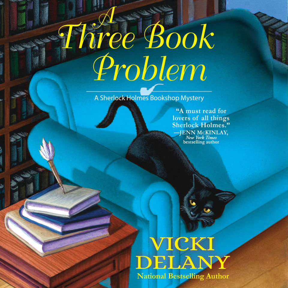 Three Problem Book A Three Book Problem by Vicki Delany - Audiobook