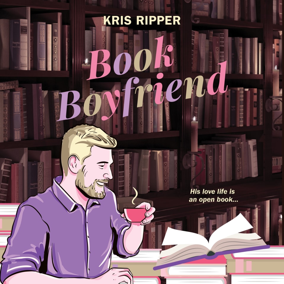 Lris Ripper Book Boyfriend by Kris Ripper - Audiobook