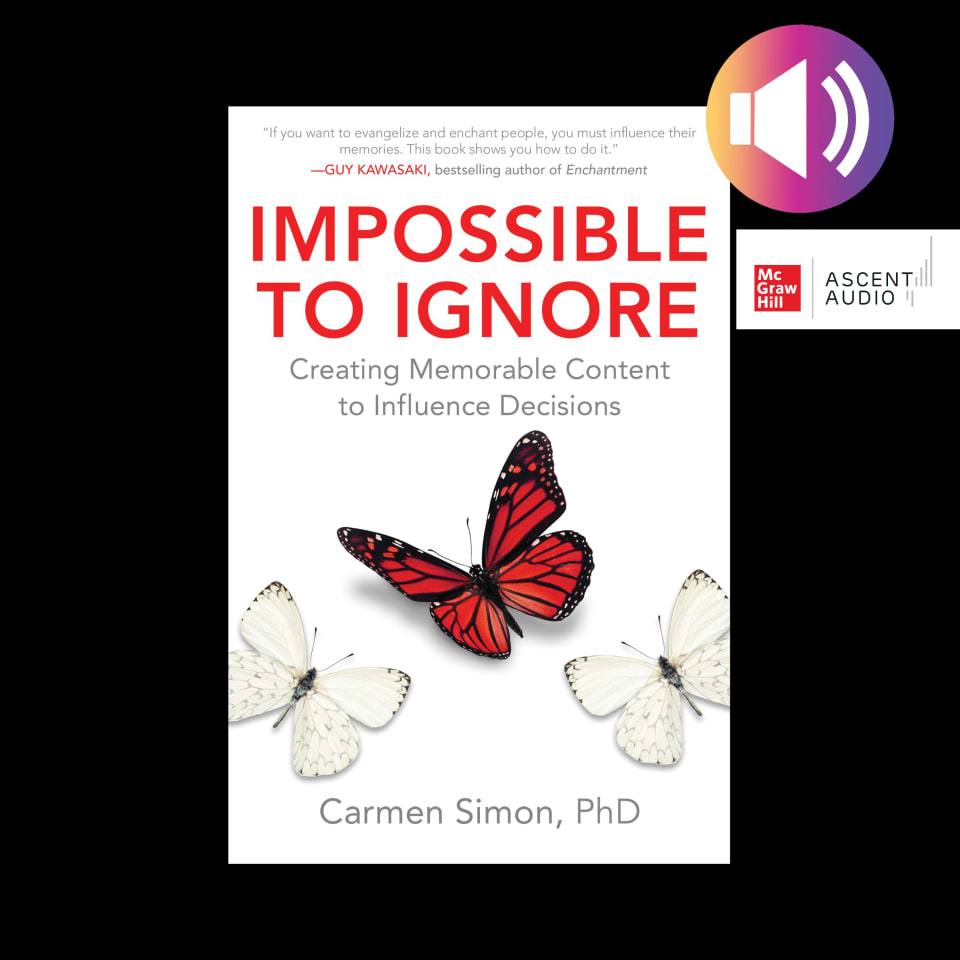 Impossible to Ignore by Carmen Simon Audiobook