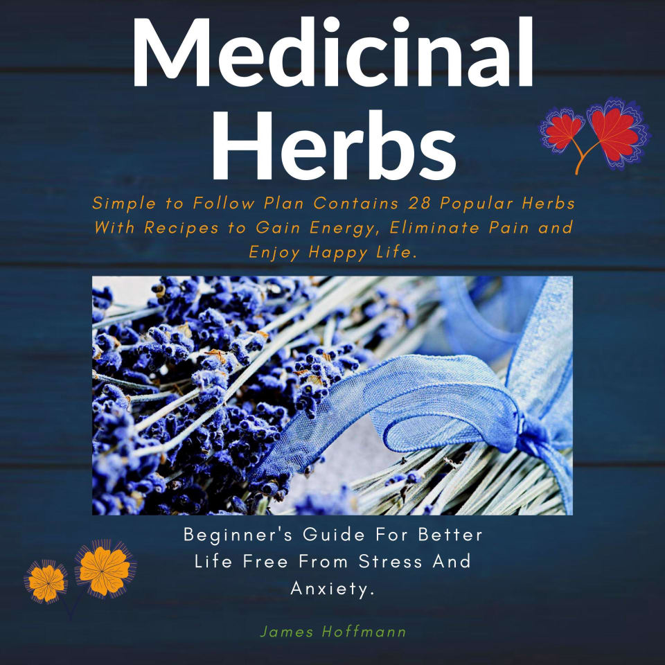 medicinal herbs: beginner's guide for better life free from stress and anxiety: simple to follow plan contains 28 popular herbs with recipes to gain