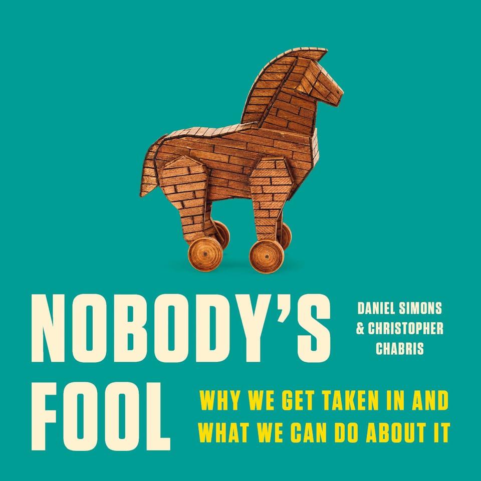 Nobody's Fool - Audiobook, by Christopher Chabris & Daniel Simons