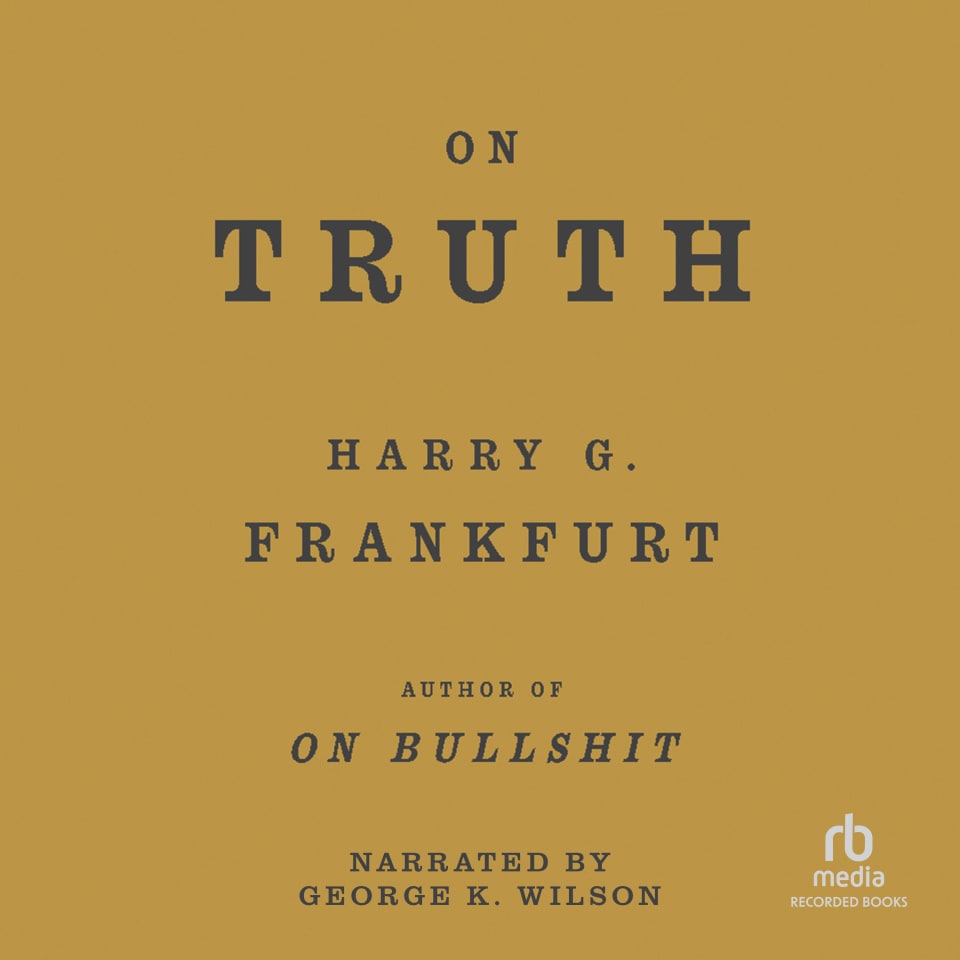 On Truth - Audiobook, by Harry G. Frankfurt