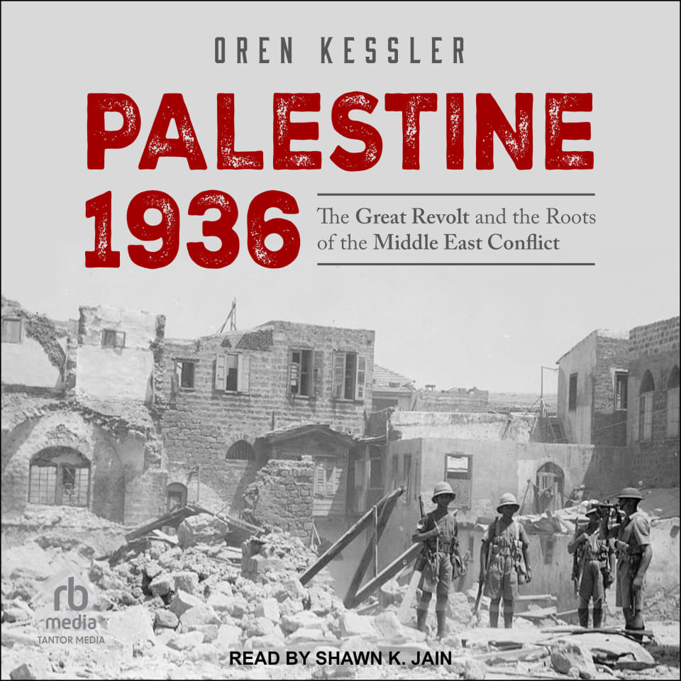 Palestine 1936 by Oren Kessler - Audiobook