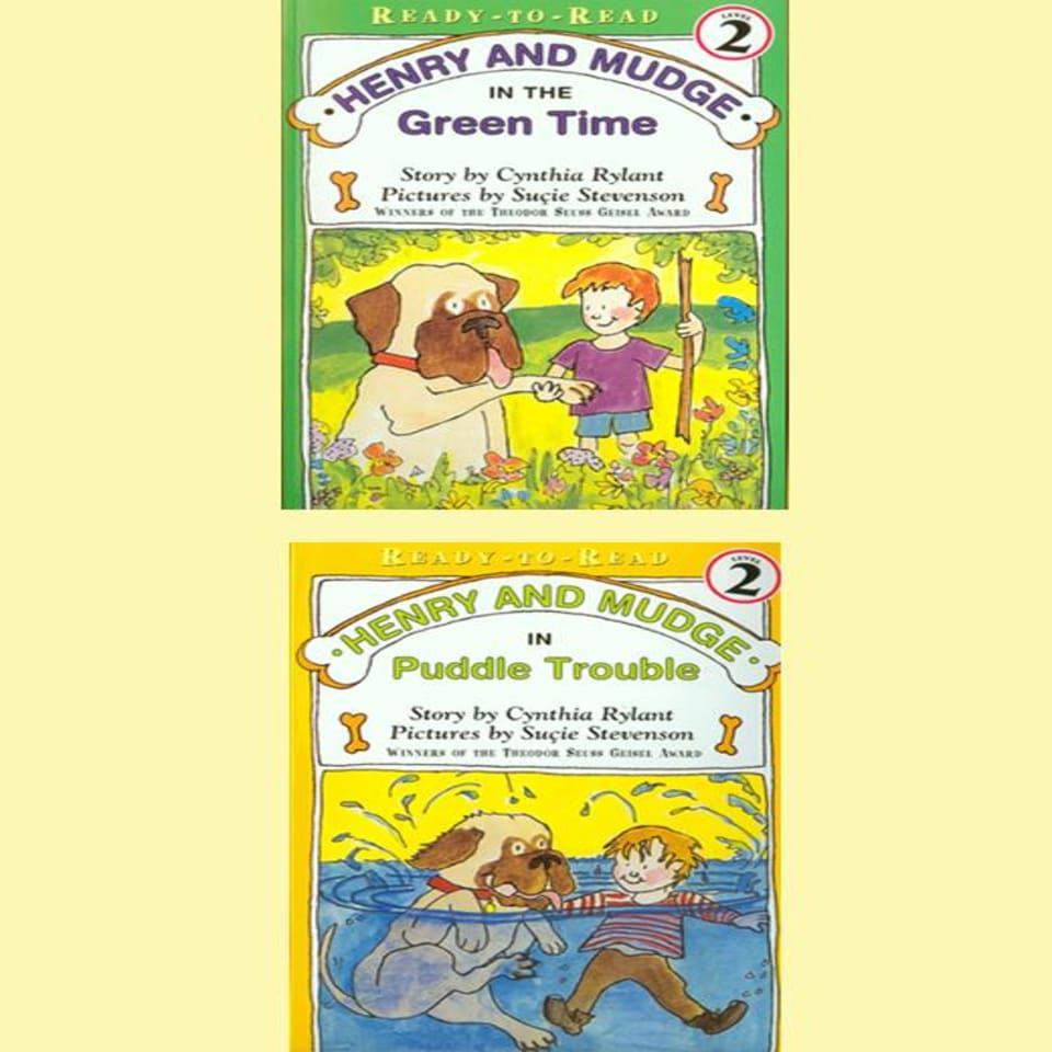 Henry and Mudge in Puddle Trouble / Henry and Mudge in the Green Time ...