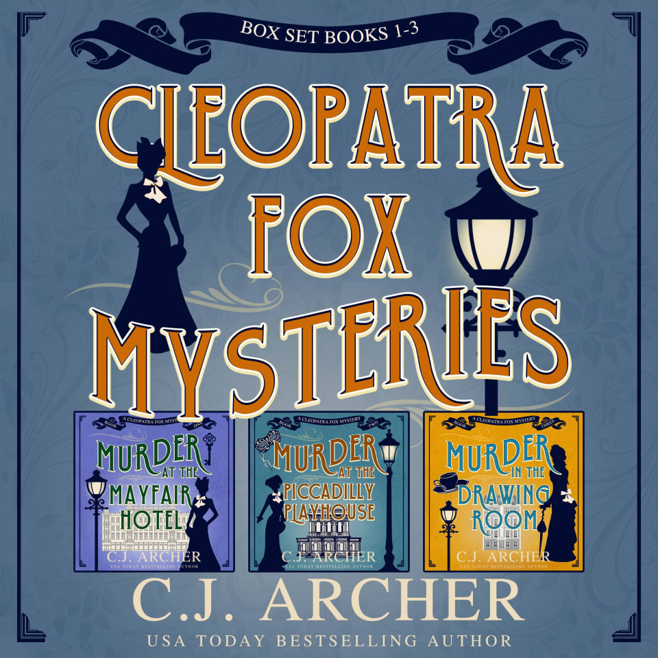 Cleopatra Fox Mysteries Boxed Set by C.J. Archer - Audiobook