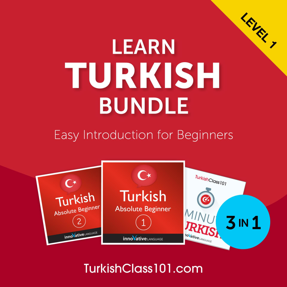 Learn Turkish Bundle - Easy Introduction for Beginners (Level 1) by ...