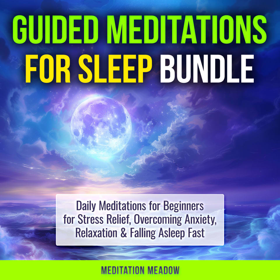 Guided Meditations for Sleep Bundle by Meditation Meadow - Audiobook