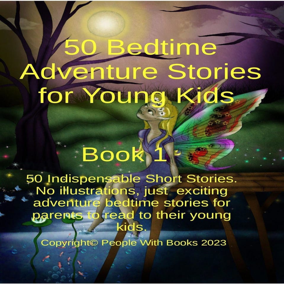 50 Bedtime Adventure Stories for Young Kids Book 1 - Audiobook, by People with Books