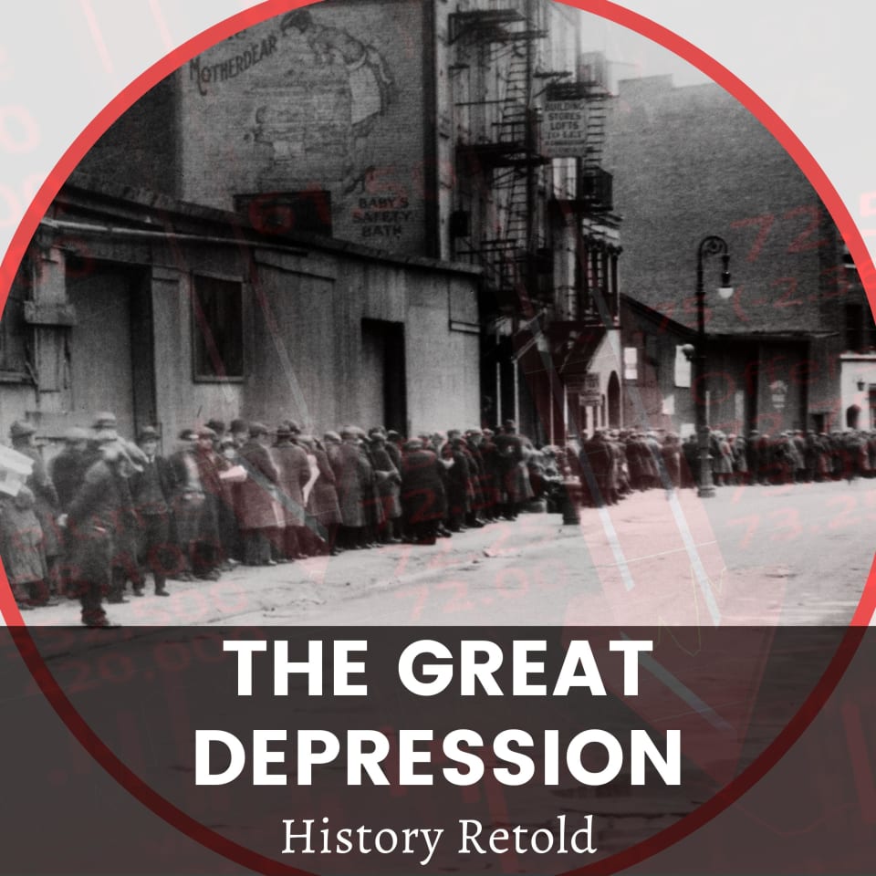 The Great Depression by History Retold - Audiobook