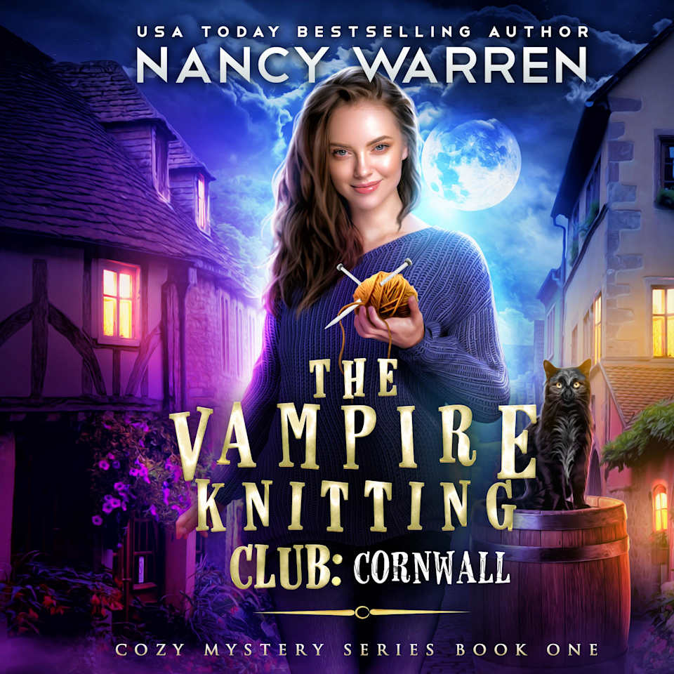 The Vampire Knitting Club Cornwall  Audiobook by Nancy Warren