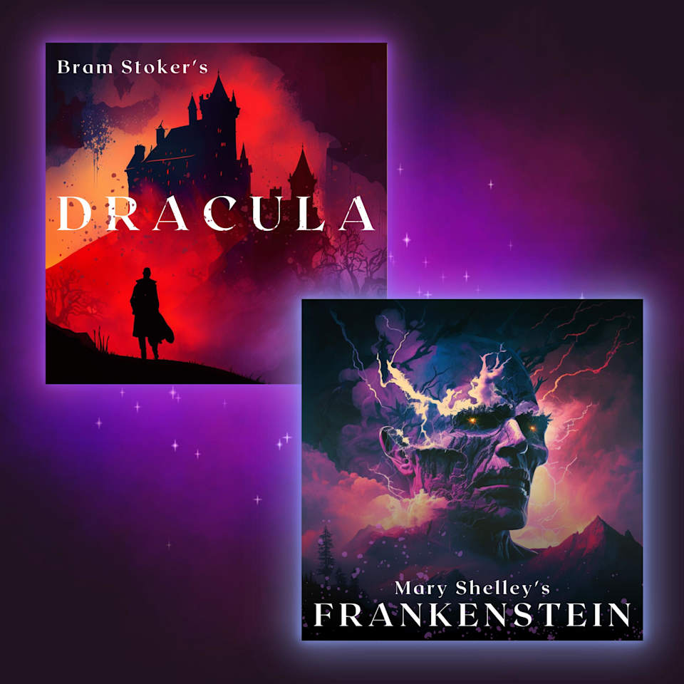 Dracula & Frankenstein - Audiobook, by Bram Stoker & Mary Shelley