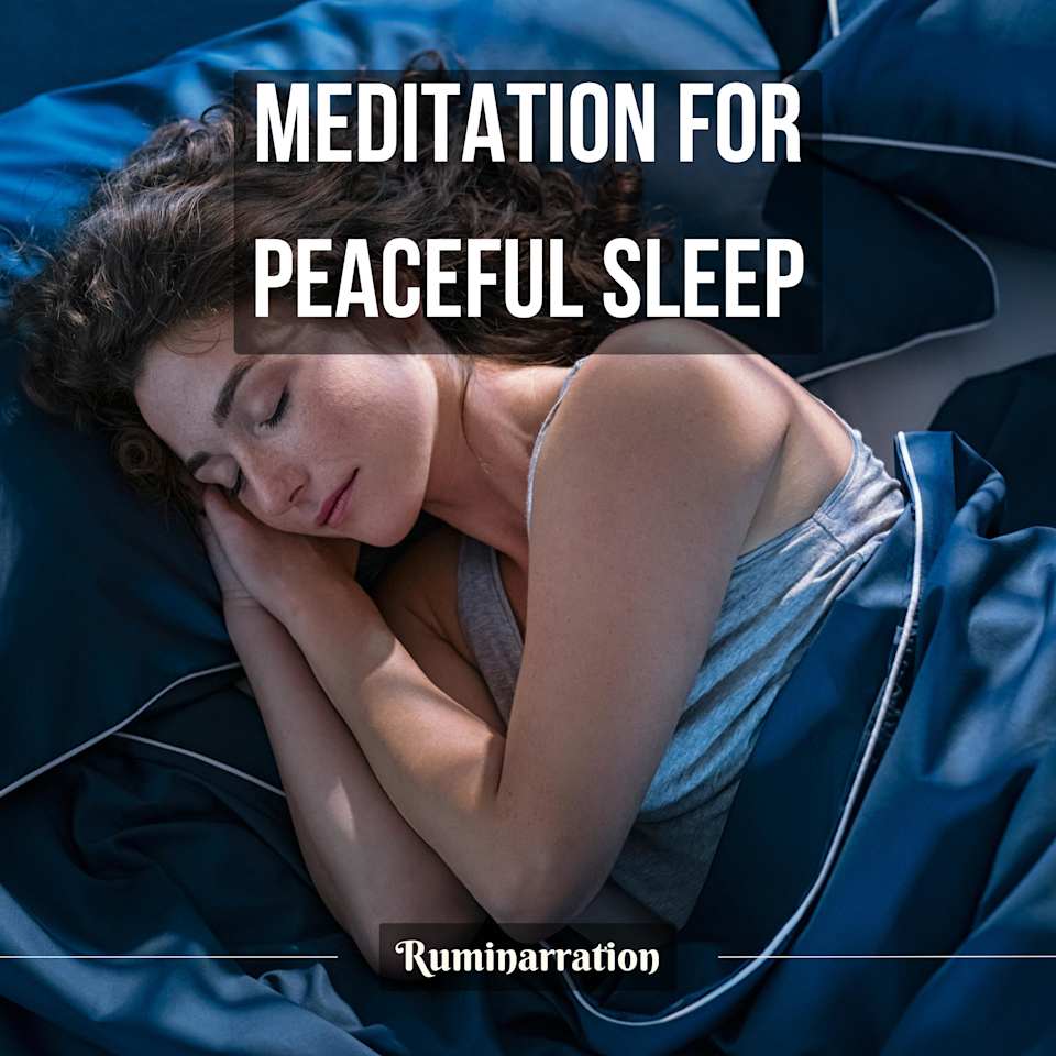 Meditation for Peaceful Sleep - Audiobook, by Ruminarration