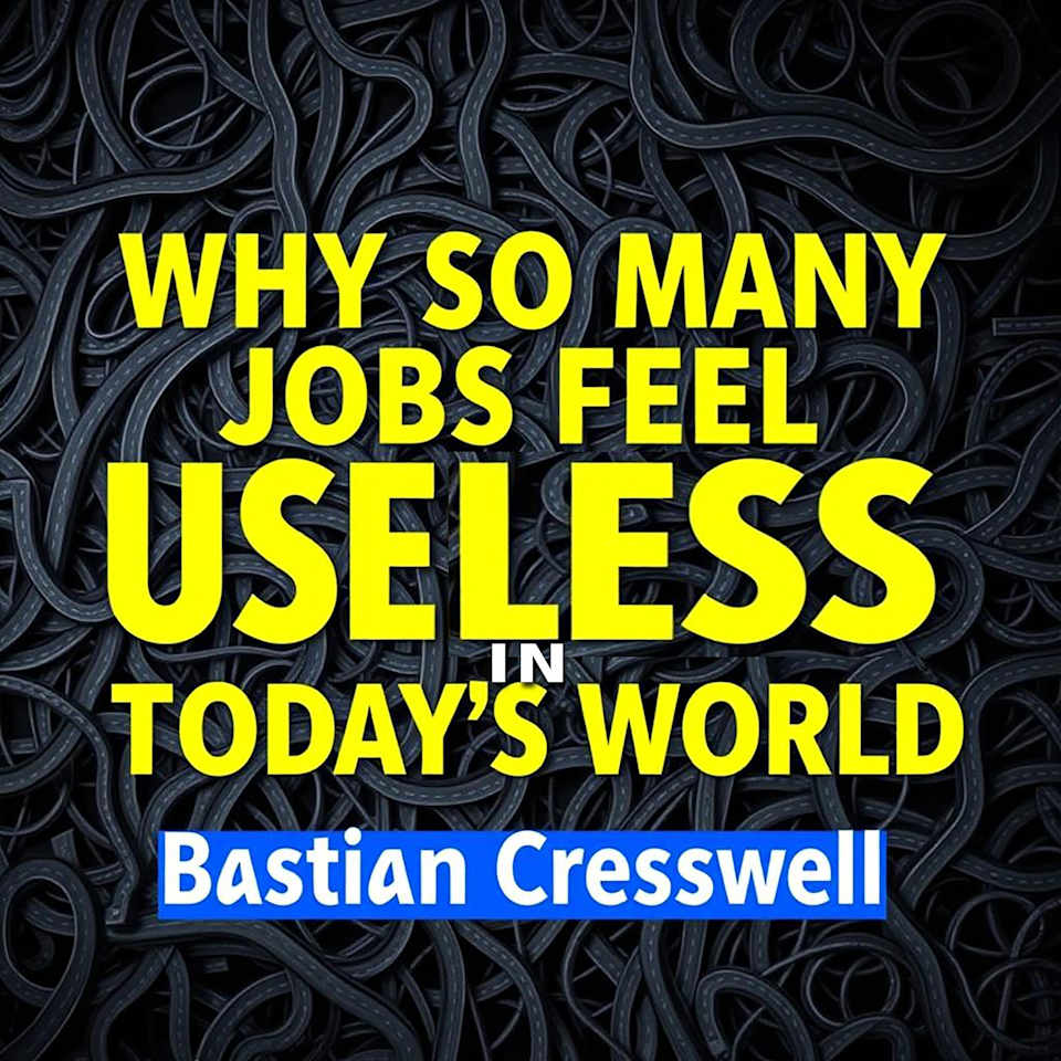Why So Many Jobs Feel Useless in Today’s World by Bastian Cresswell