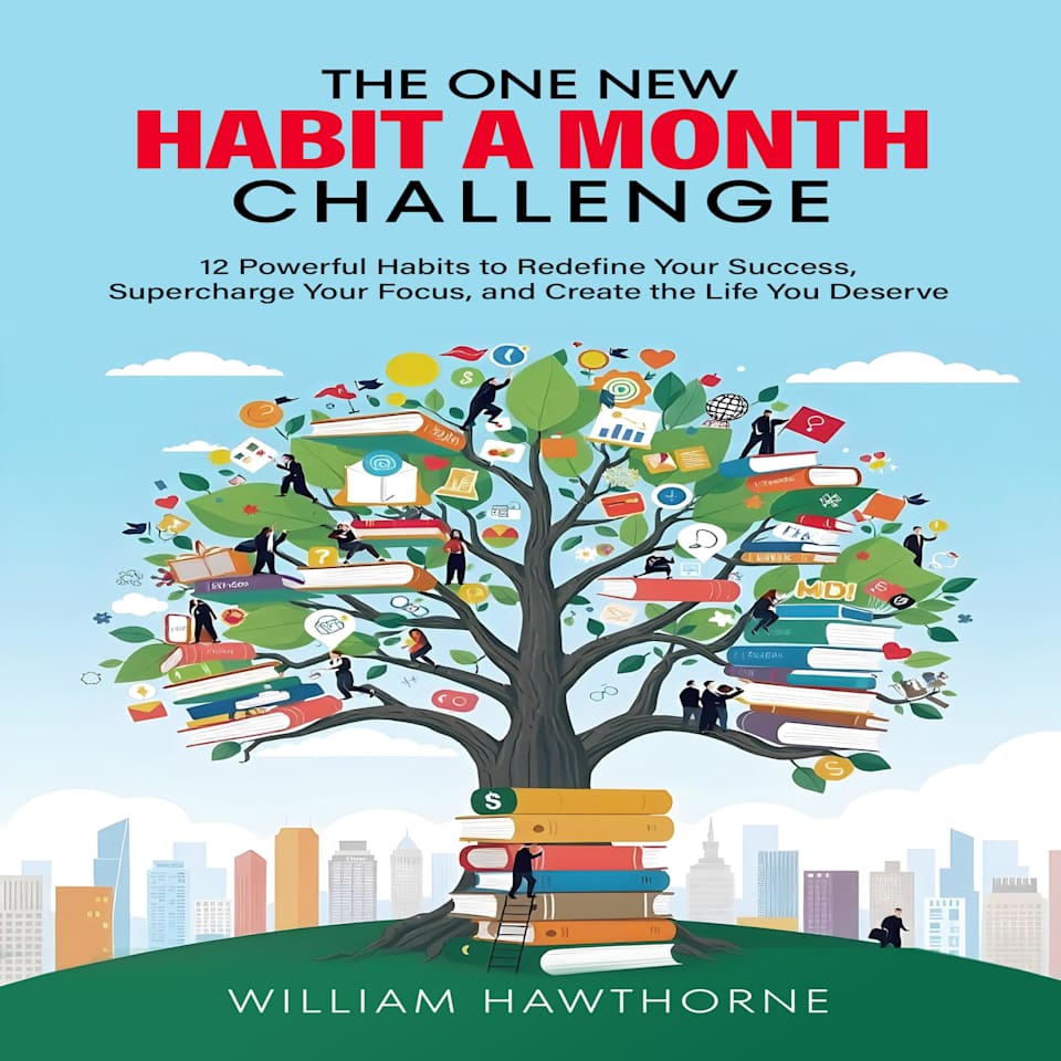 The One New Habit a Month Challenge - Audiobook, by William Howthorne
