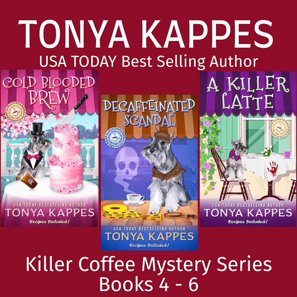 A Killer Coffee Mystery Box Set Books 4-6 - Audiobook, by Tonya Kappes