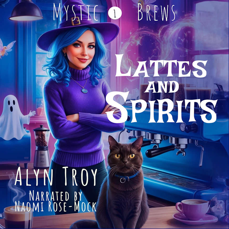 Lattes and Spirits by Alyn Troy - Audiobook