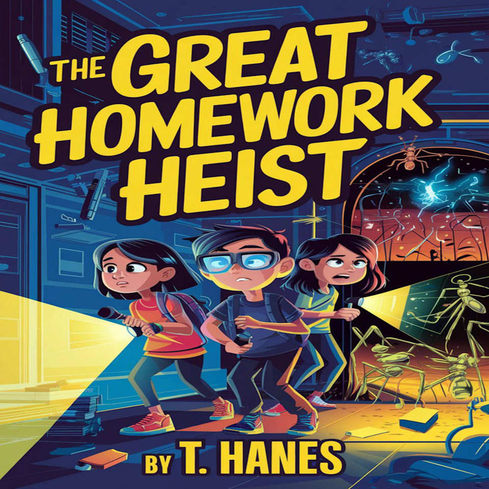 The Great Homework Heist by Trevor Hanes - Audiobook