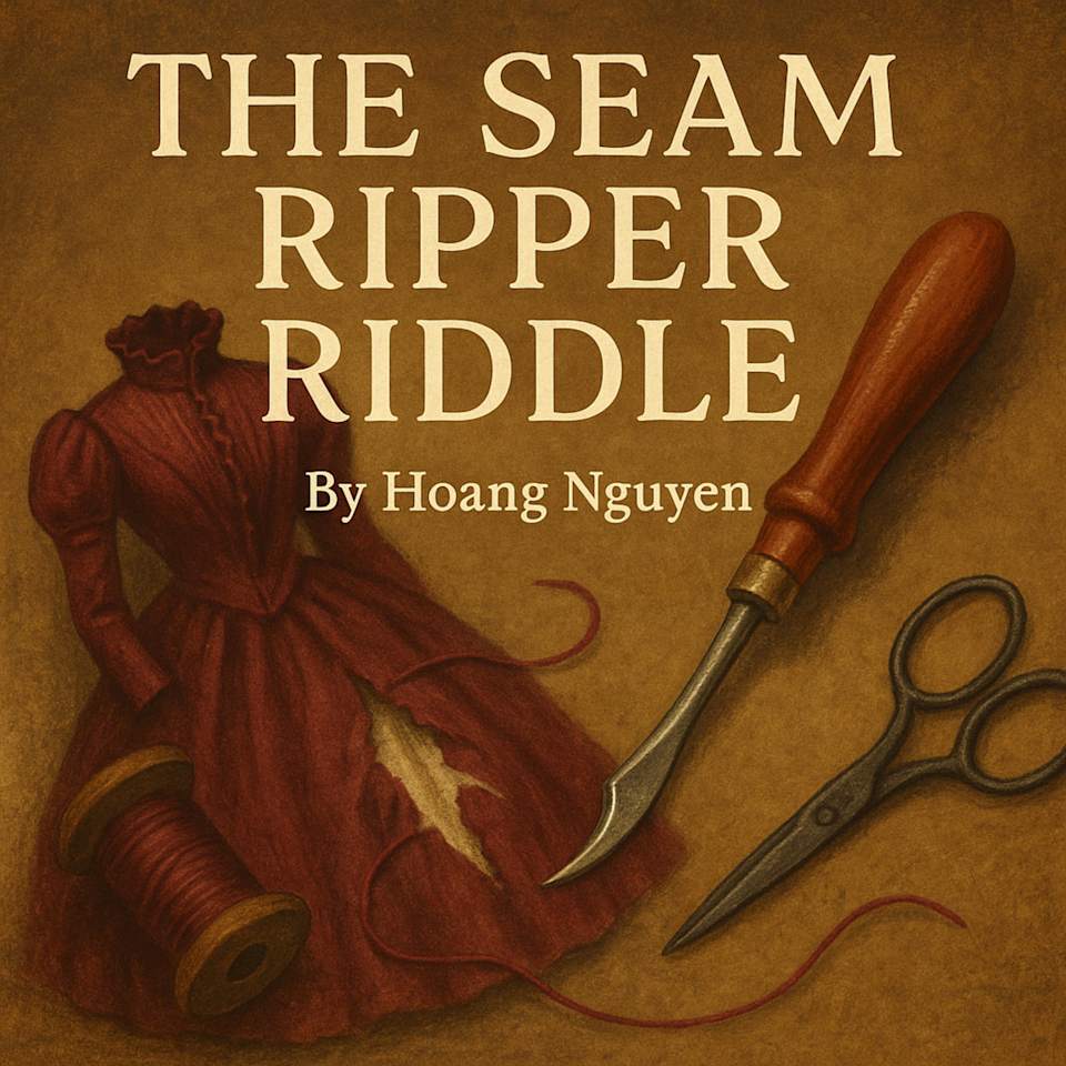 The Seam Ripper Riddle: A Cozy Mystery of Unpicked Clues and a Torn ...