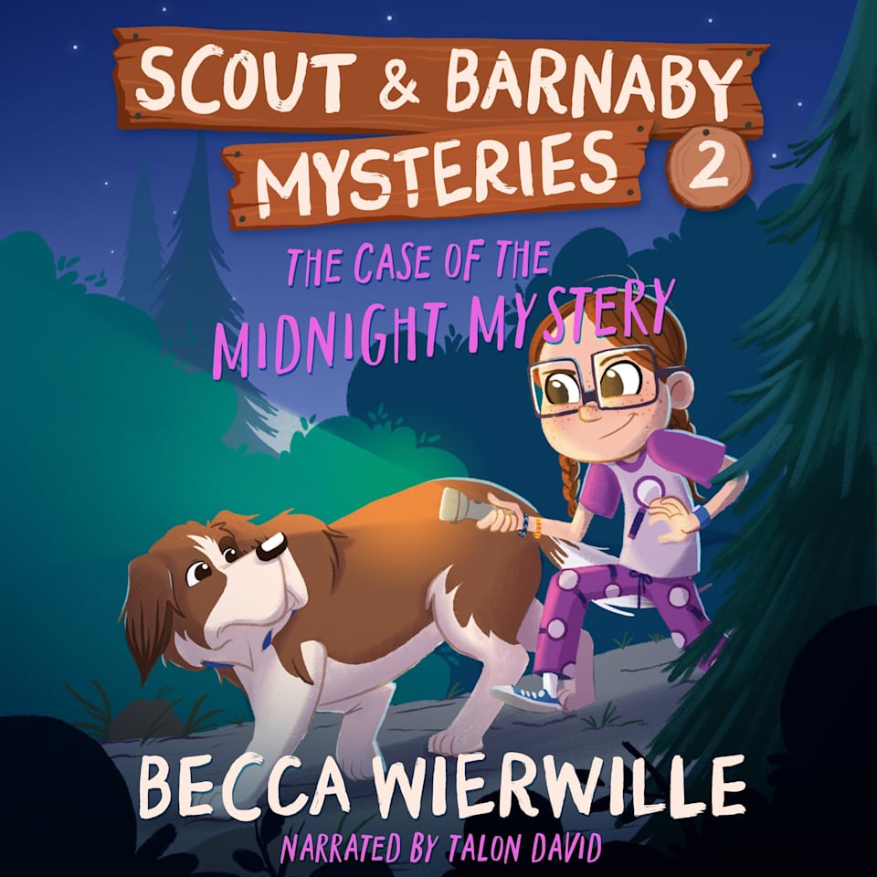 The Case of the Midnight Mystery  Audiobook by Becca Wierwille