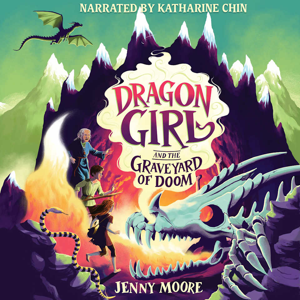 Dragon Girl and the Graveyard of Doom by Jenny Moore - Audiobook