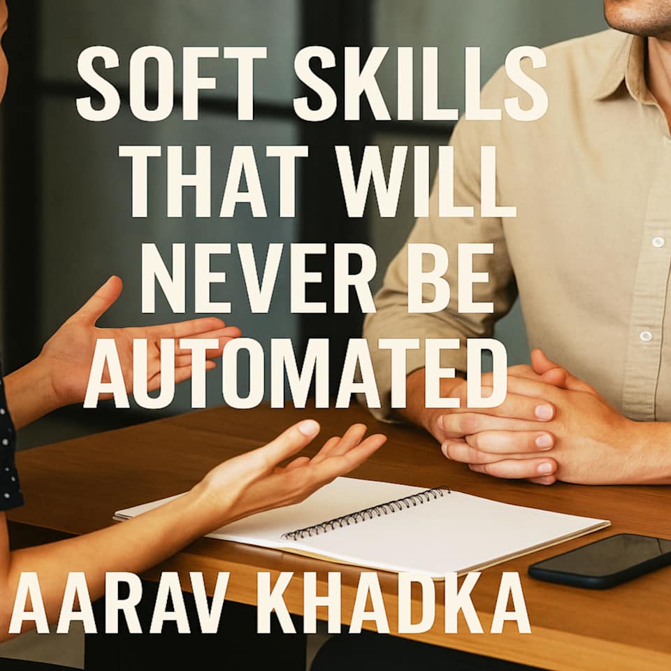 Soft Skills That Will Never Be Automated - Audiobook, by AARAV KHADKA