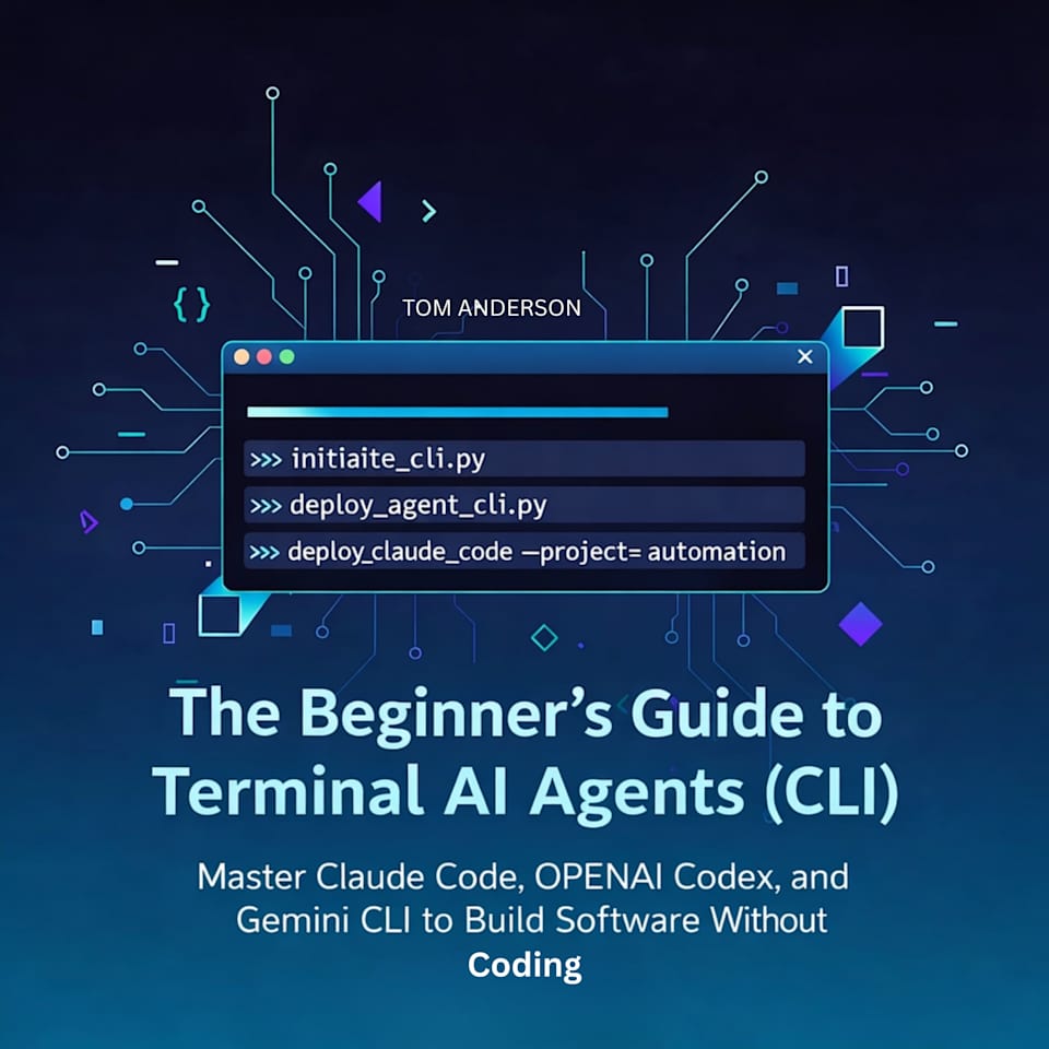 The Beginner's Guide to Terminal AI Agents (CLI) - Audiobook, by Tom Anderson