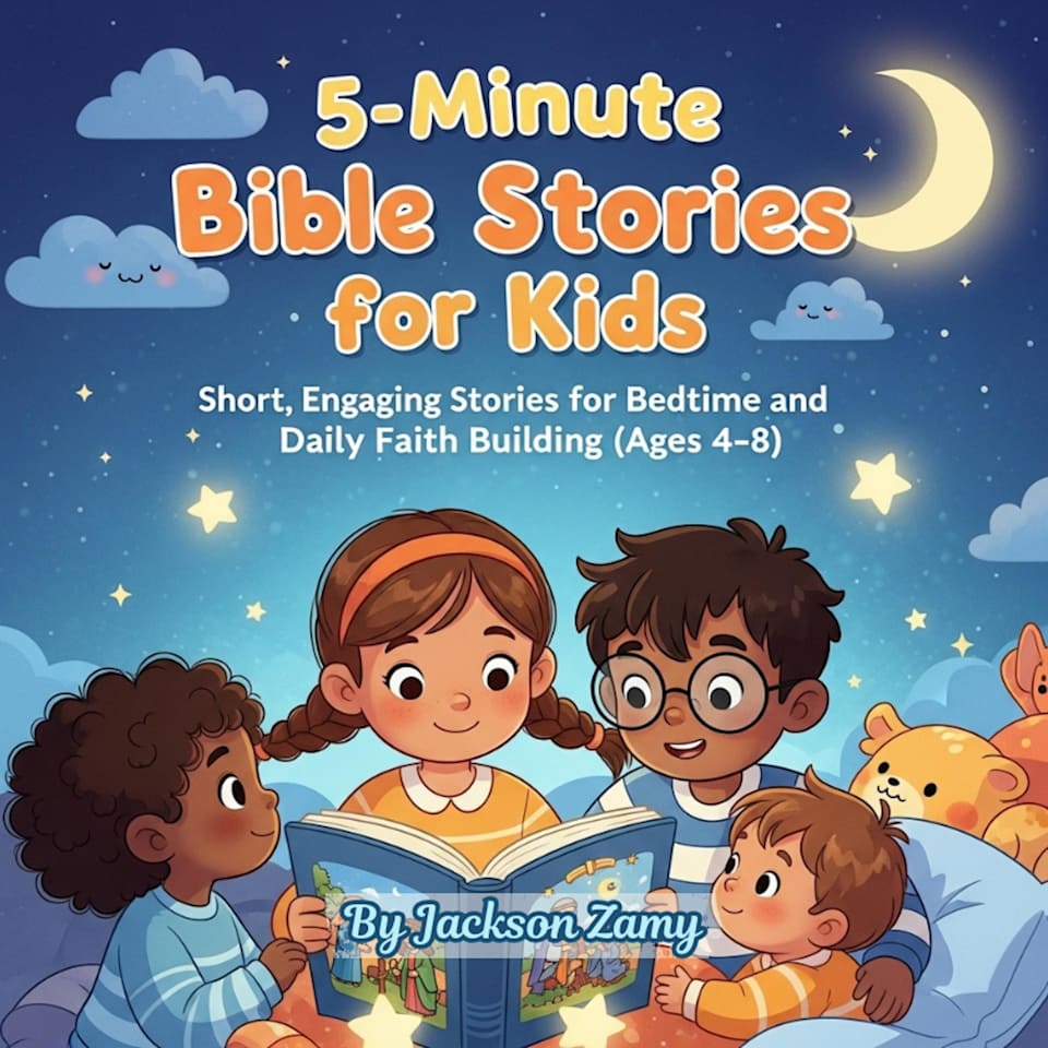 5Minute Bible Stories for Kids  Audiobook by Jackson Zamy