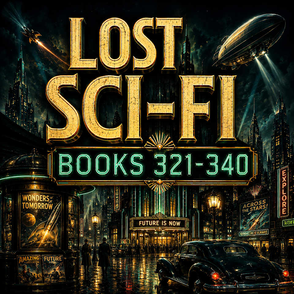 Lost Sci-Fi Books 321 thru 340 - Audiobook, by Collected Authors