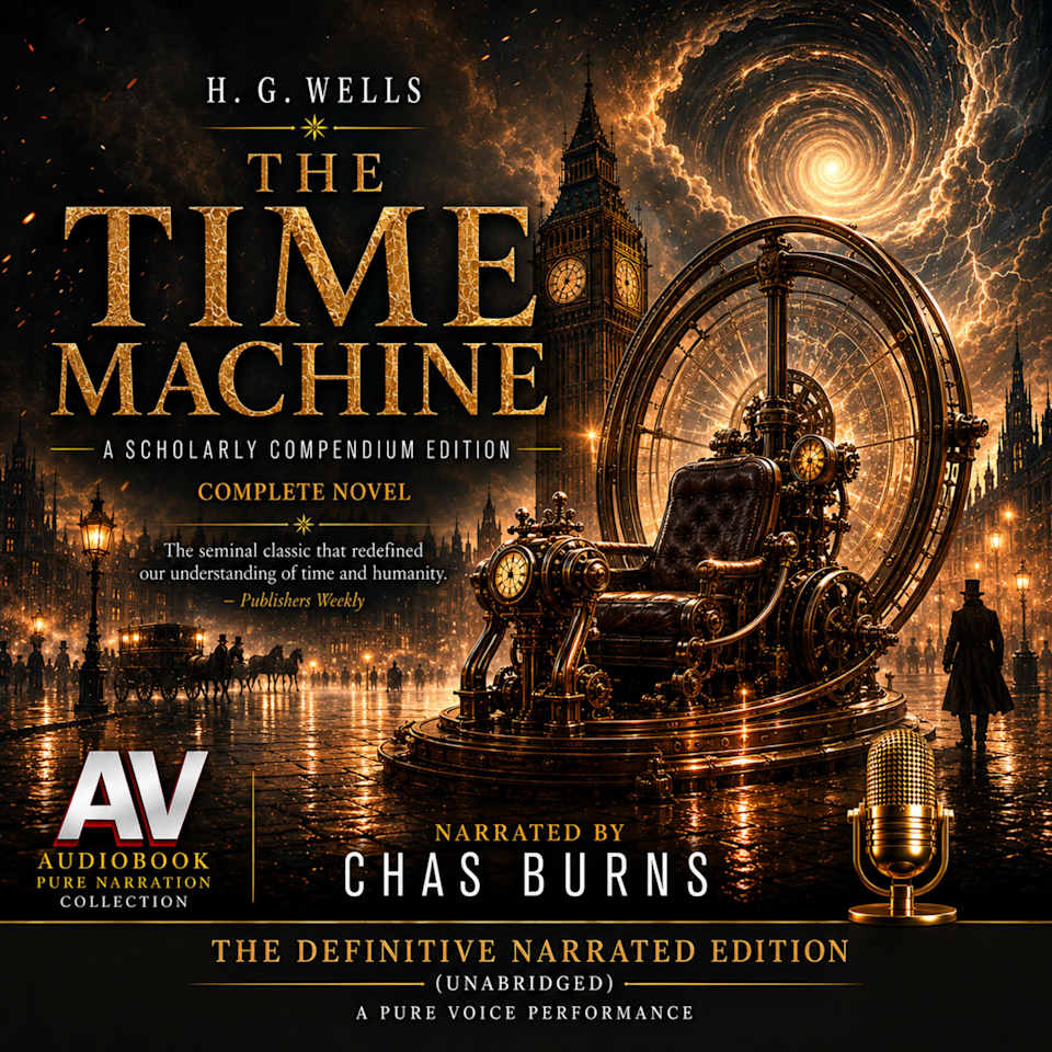 The Time Machine: Pure Narration Edition — Unabridged - Audiobook, by H. G. Wells