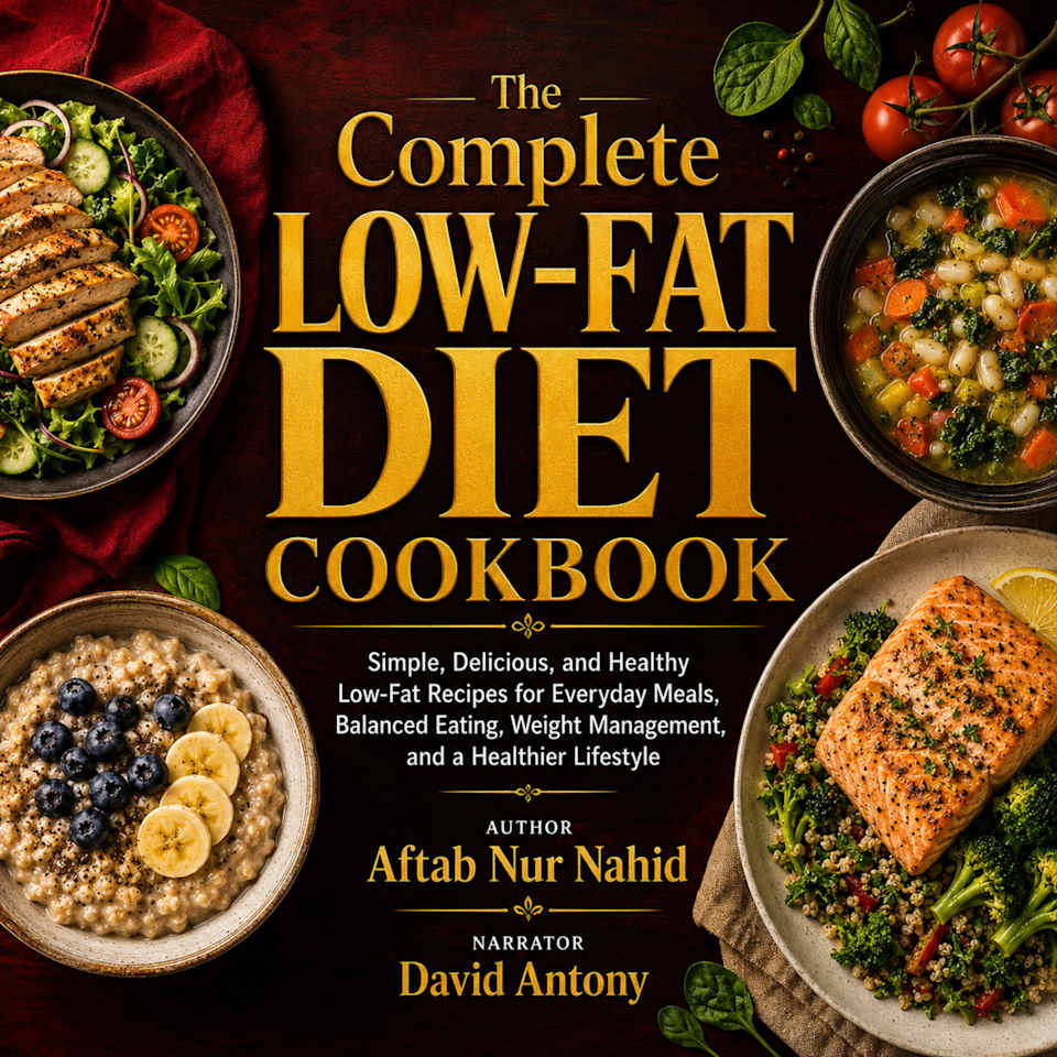 The Complete Low-Fat Diet Cookbook - Audiobook, by Aftab Nur Nahid