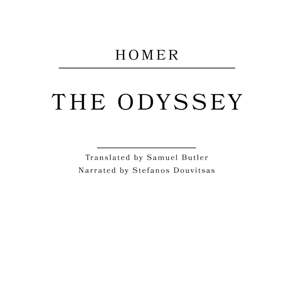 The Odyssey - Audiobook, by Homer
