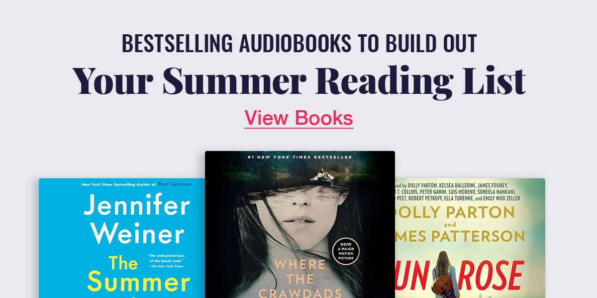 Bestselling Audiobooks to build out your summer reading list - See Deals