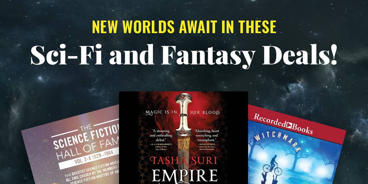 New Worlds Await in these Sci-Fi and Fantasy Deals