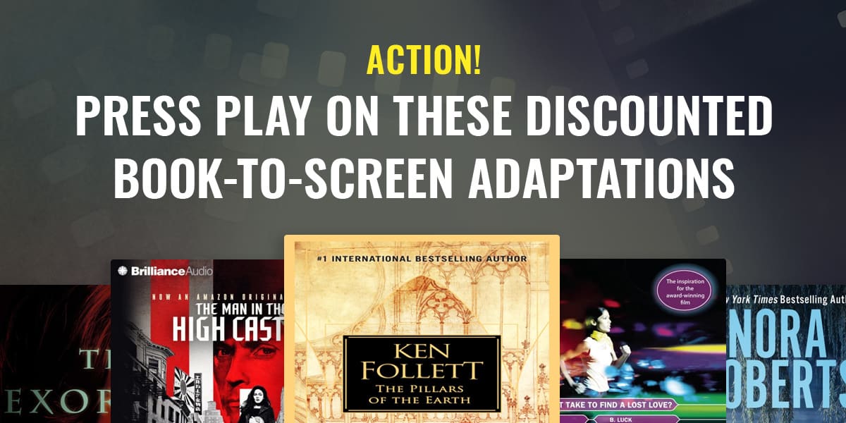 Action! Press Play On These Discounted Book-To-Screen Adaptations