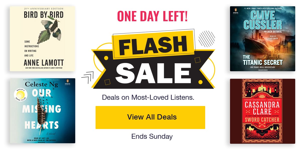 One Day Left! Flash Sale Ends Sunday