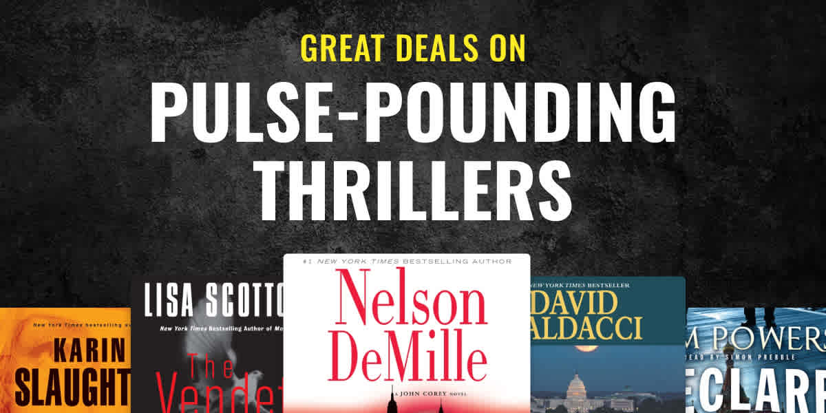 Great Deals on Pulse-Pounding Thrillers