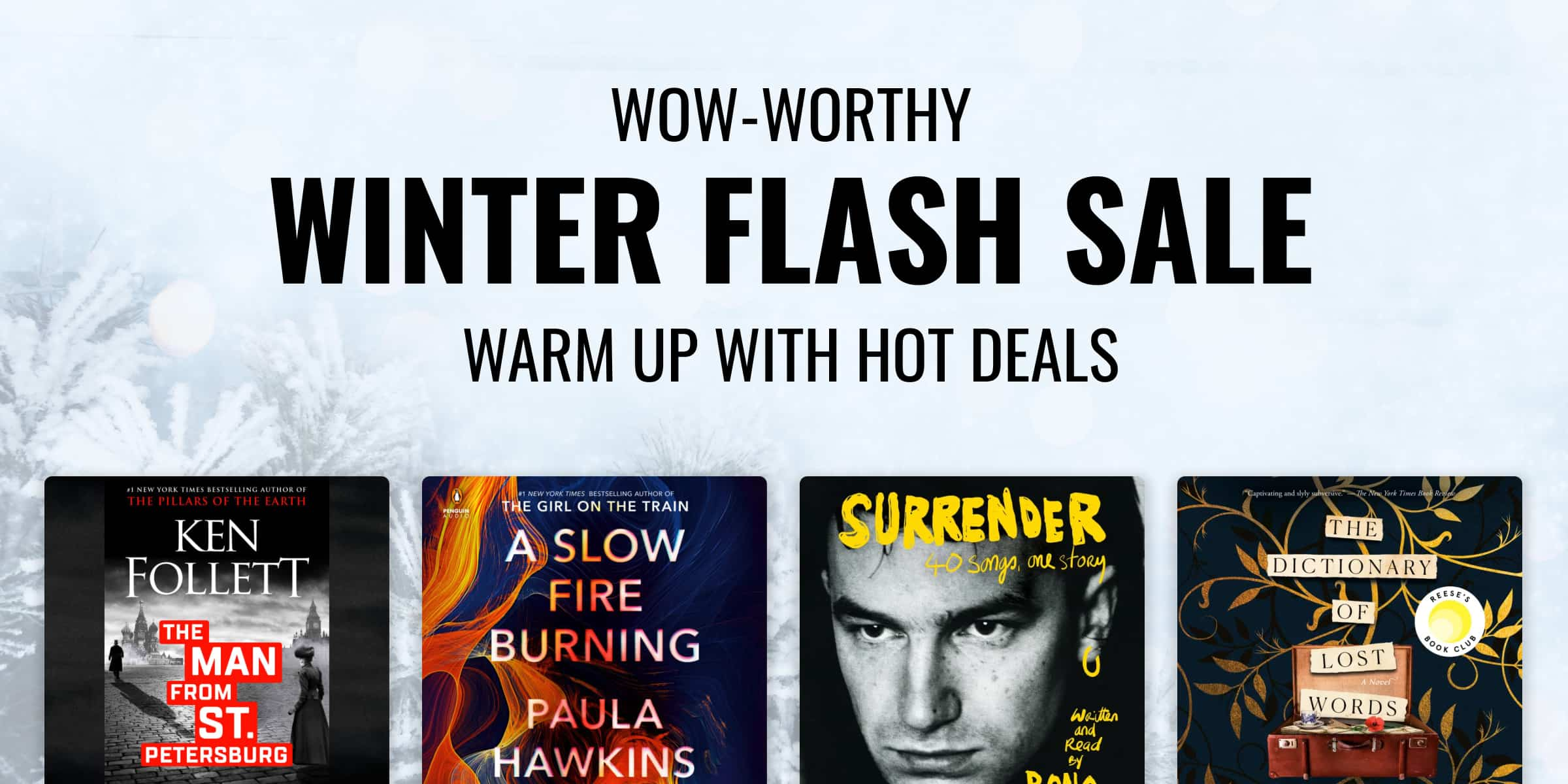 Wow-Worthy Winter Flash Sale / Warm Up With Hot Deals