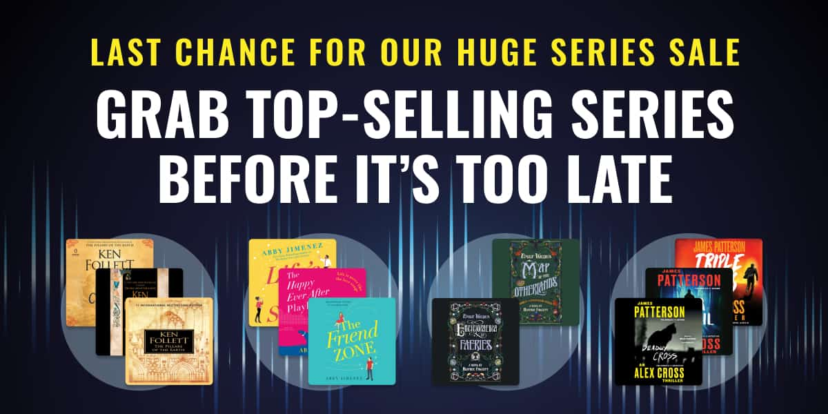 Last chance for our huge series sale! / Grab top-selling series before it's too late