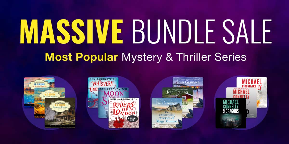 Massive Bundle Sale / Most popular mystery & thriller series