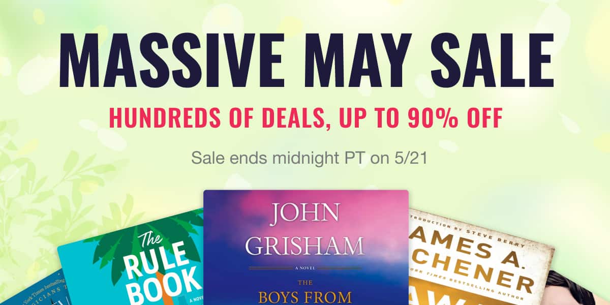 Massive May Sale / Hundreds of deals, up to 90% off