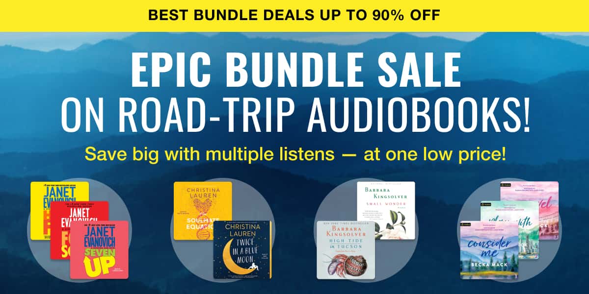 Epic bundle sale on road-trip audiobooks! Save big with multiple listens — at one low price