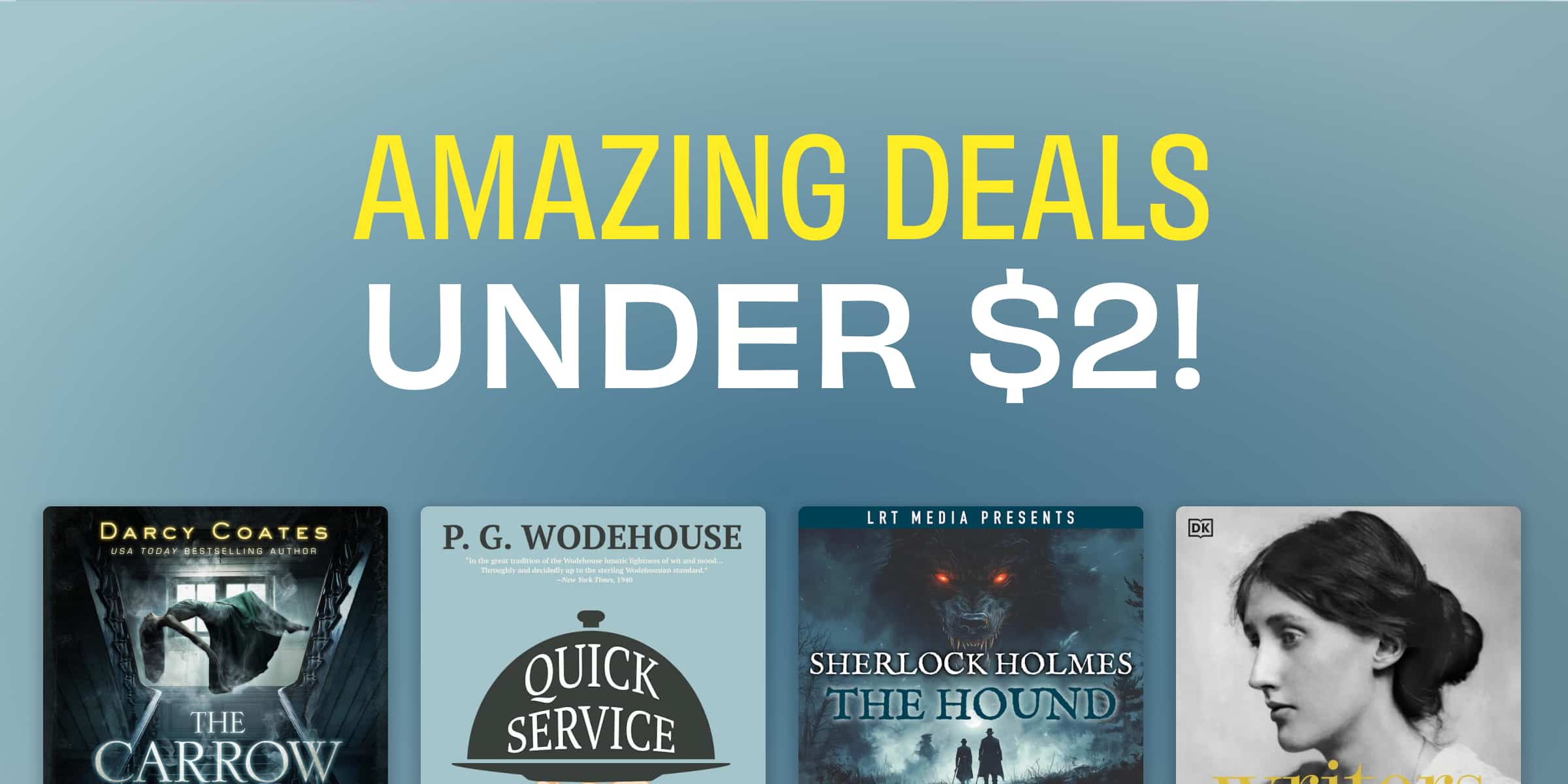 Amazing deals under $2!