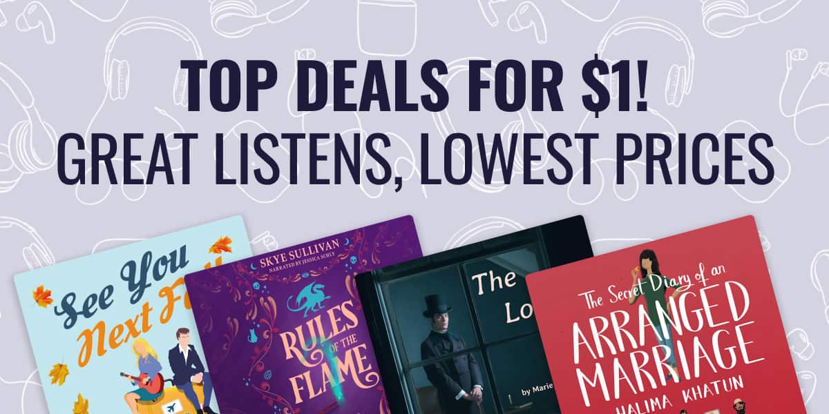 Top deals for $1! Great listens, lowest prices