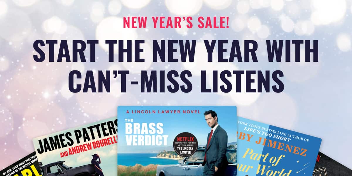 New Year's sale! Start the new year with can't-miss listens