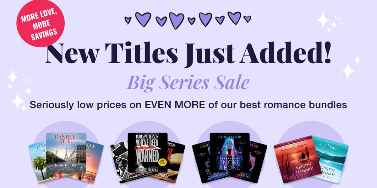 Seriously low prices on EVEN MORE of our best romance bundles in the Big Series Sale!
